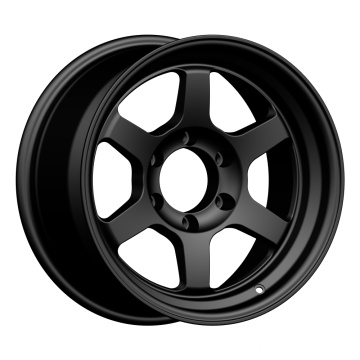 BY-1476 CONCEPTION POPULAIRE 17 pouces 6 trous PCD 139.7 ET -12 Forgged Ally Wheel Rims pour voiture